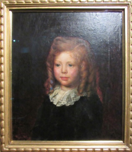 A portrait of Churchill as a child