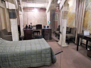 Churchill's living quarters and office