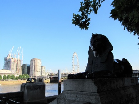 The Sphinx and the London Eye